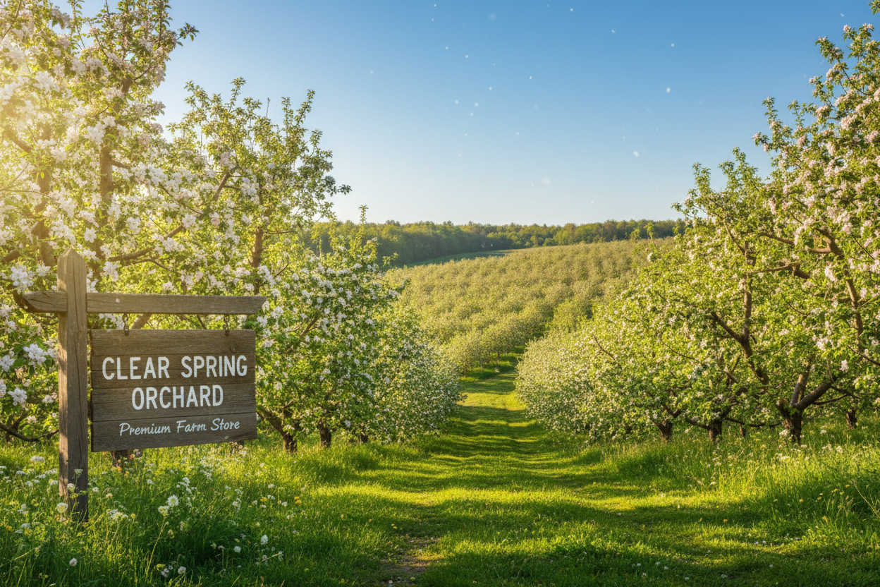 Clear Spring Orchard Hero Banner